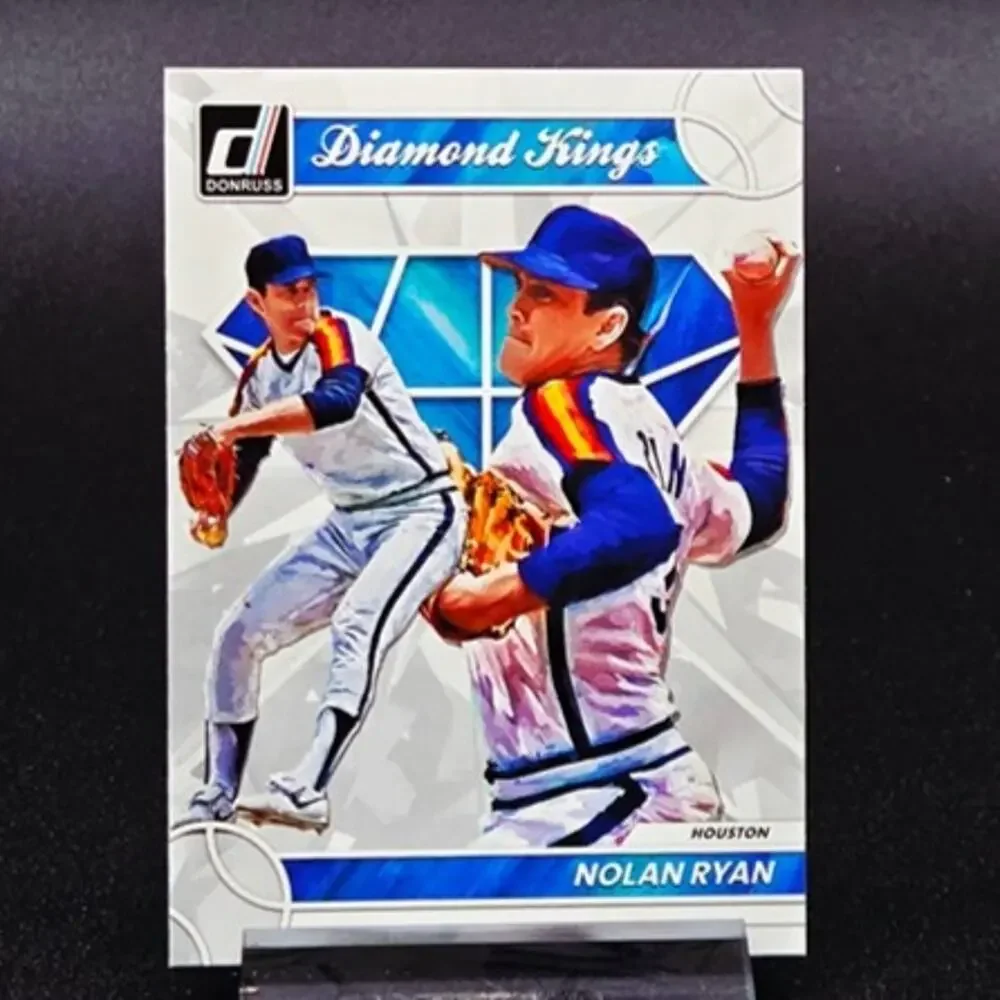 Nolan Ryan Diamond Kings Purple Foil All-Stars Texas Rangers Hall of Famer